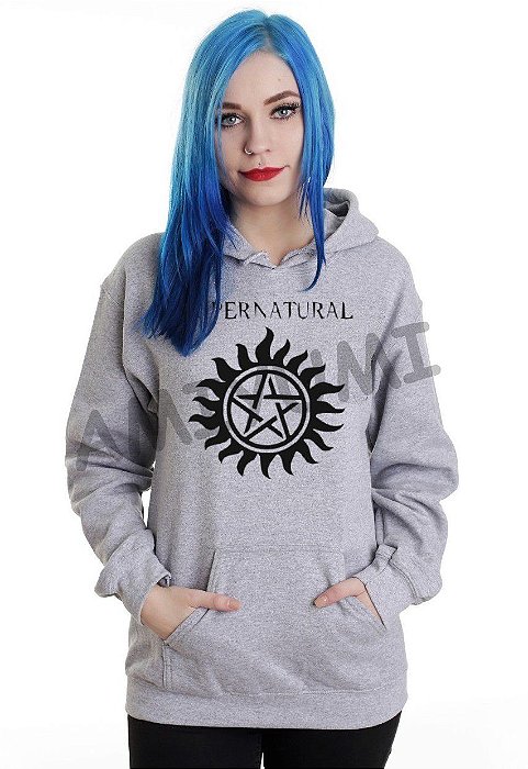 blusa moletom supernatural