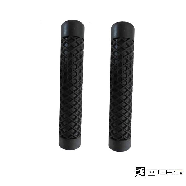 MANOPLA GIOS WAFFLE PRETO 150MM SEM FLANGE TIPO VANS