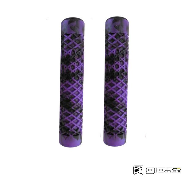 MANOPLA GIOS WAFFLE ROXO COM PRETO 150MM TIPO VANS