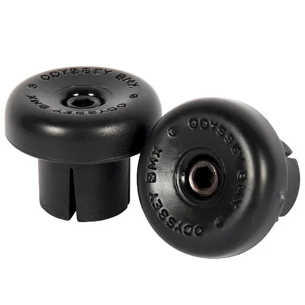 BAR ENDS ODYSSEY BMX PRETO PAR
