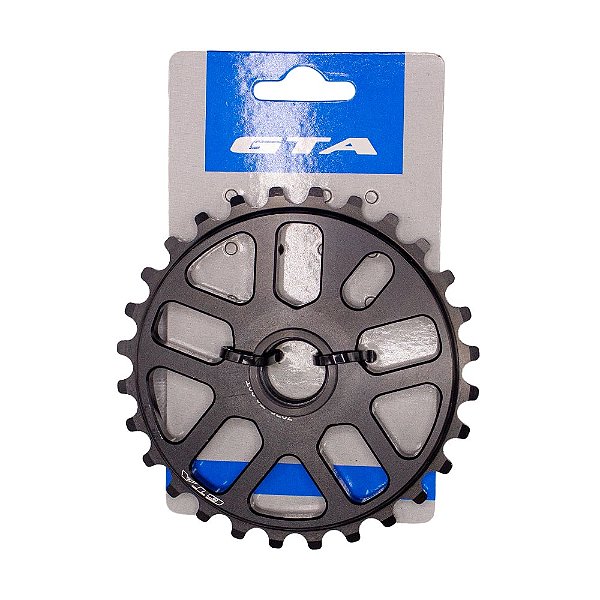 COROA GTA 28 DENTES PRETO CNC