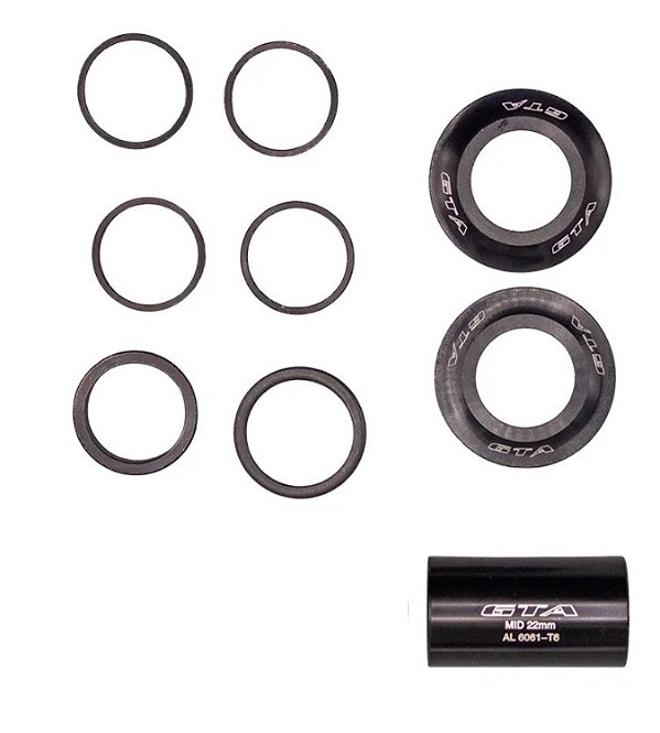 ESPAÇADORES MOVIMENTO CENTRAL MID 19MM - SEM ROLAMENTOS