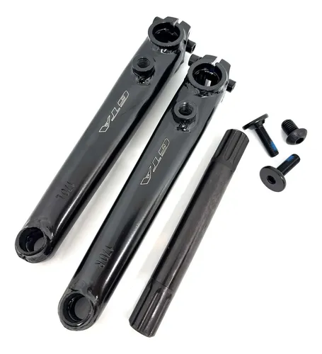 DOAÇÃO - Pedivela 3 Peças BMX GTA 170mm Preto