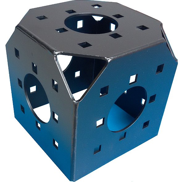 cubo 5 faces boxtruss Q15 preto
