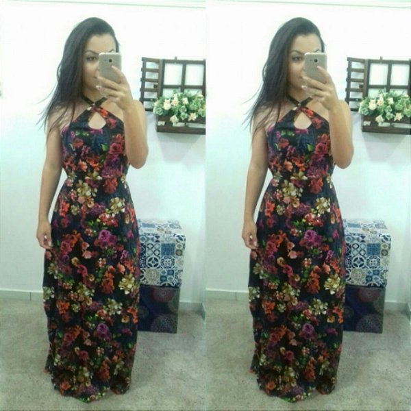vestido pano fino
