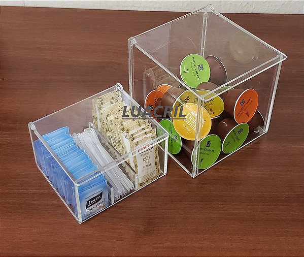 KIT Porta Cápsula + Porta Sachês