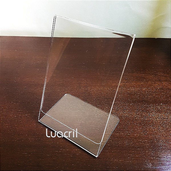 Display de Mesa 10x15cm Inclinado