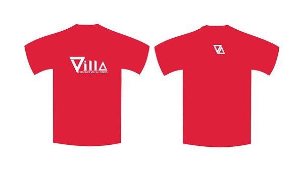 #3 Camiseta VILLA LOBOS - Vermelha