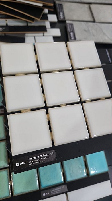 Pastilha de Porcelana 5x5 - SG - 8450 - Camburi - Atlas