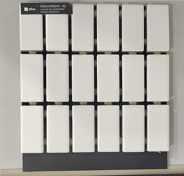 Pastilha de Porcelana 2,5x5 (Jr) - M-6249 - Artico