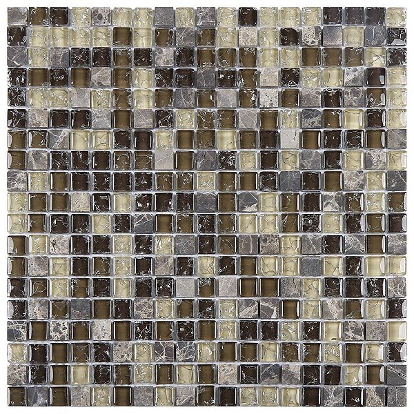 Pastilha GS906 - 30x30cm - Glass Mosaic