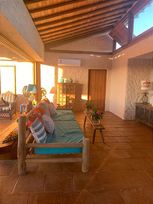 Lajota de Barro 50x50cm - Terracota Liso - Santa Alda