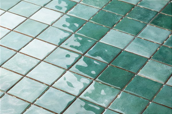 Revestimento Noronha Jade Mesh Br - 7,5x7,5cm - Eliane - 8040052