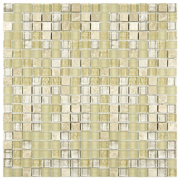 Pastilha Glass Stone GS904 - 31x31cm  - Glass Mosaic