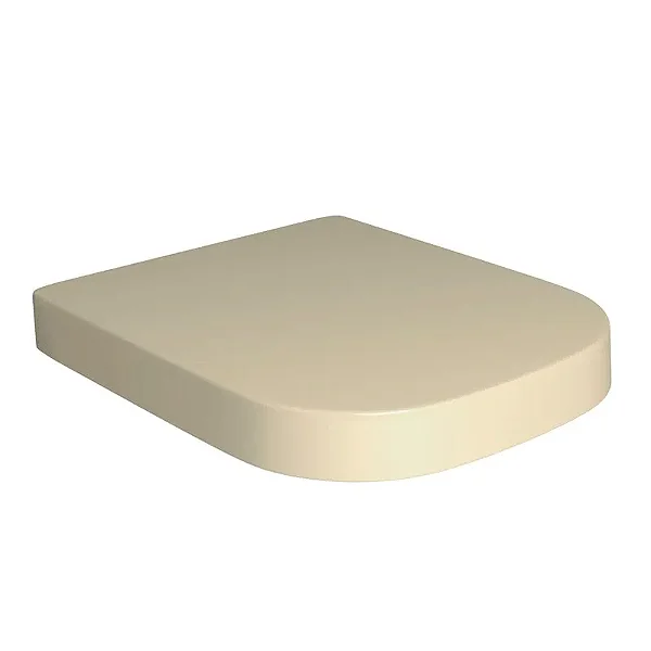 AP.336.37 - Assento Deca em Termofixo Slow Close e Easy Clean para Bacias - Piano - Quadra - Creme
