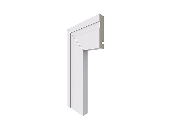 Guarnição de poliestireno 456 branca com 70mm largura Santa Luzia - 456 GN/BR