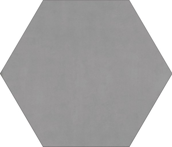Porcelanato PG Uno Gray Mt 20X23 - Hexagonal - ROC07490006 - Roca Cerâmica