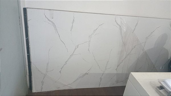 Painel de Pvc Smart Marmo - Carrara - PSMM11 - Glass Mosaic