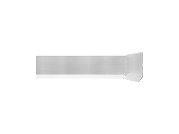 Rodapé CLINICUS de alumínio Anodizado Santa Luzia - 230145