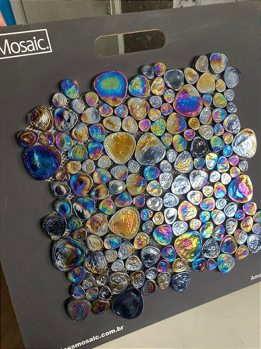 Pastilha de Pastilha de Vidro - Dali DL06 - 30,3x30,3cm - Glass Mosaic