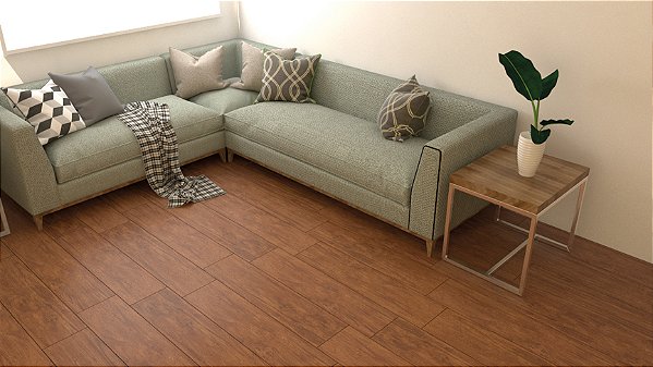 Porcelanato Ecofloor Jatobá Natural - 24,5x1.00 - 24055A - Villagres