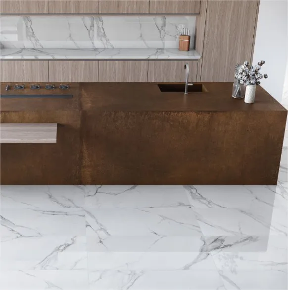 Porcelanato - 60x120 - Carrara Acetinado RET - 5008719A - Ceusa