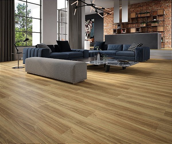 Piso Vinílico Colado City Barbados - 3x178x1219 - 40069348 - Durafloor