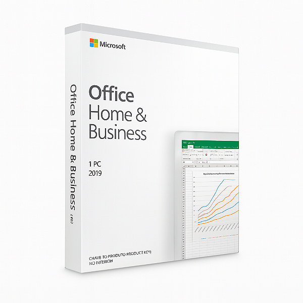 Microsoft Office Home & Business 2019 - FPP Caixa Física