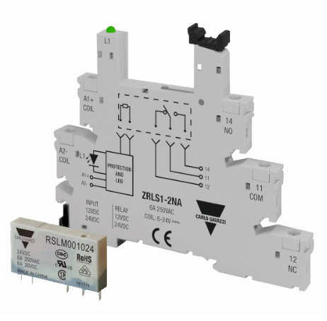 Acoplador à relé SLIM - Carlo Gavazzi