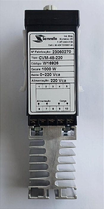 Variador de potência CVM-48, 220Vca, 1.000W