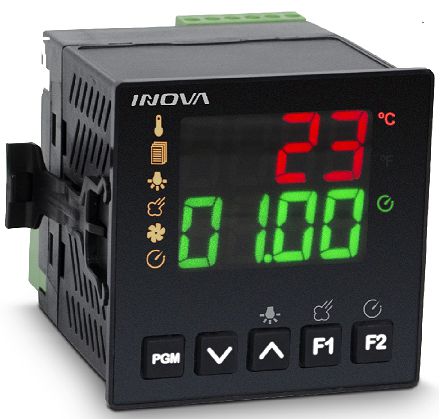 Controlador de  tempo e temperatura digital INV-20011/J - Inova ( NOVO MODELO YB1-11-J-H)
