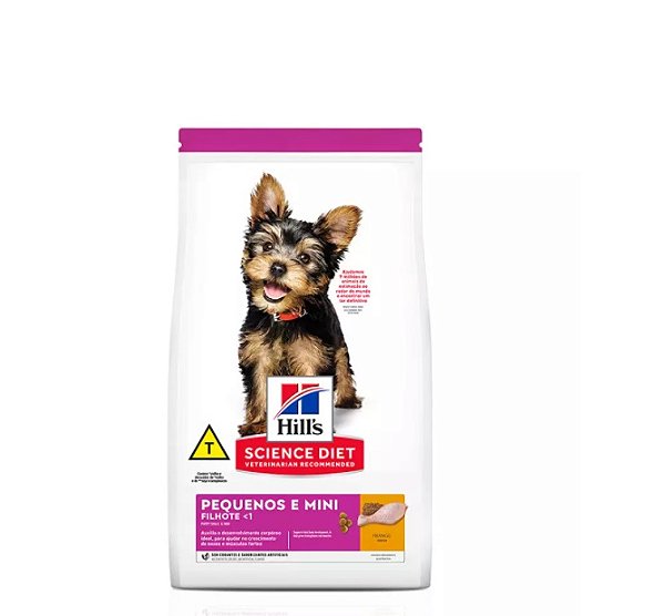 Ração Hills Cães Filhotes Mini E Pequeno Porte Sabor Frango