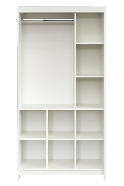 Armário Colmeia Cabideiro em "L" (Esq. ou Dir) - 100% MDF 15mm - Reforçado - 1,85(A) x0,92(L) x0,32(P) - PRONTA ENTREGA
