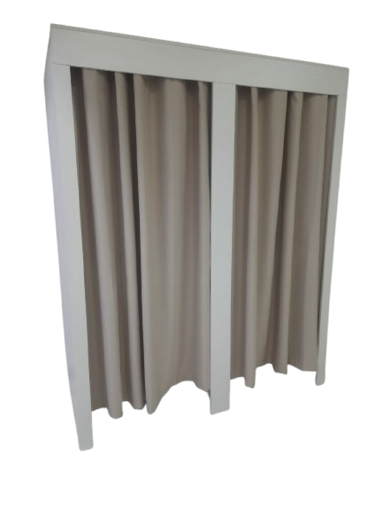 Provador de Loja em MDF 15mm – Cabine Simples, Dupla ou Tripla | Branco ou Preto | Altura 2,10m | Design Moderno e Funcional | Pronta Entrega!