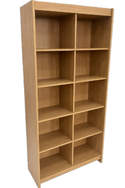 Estante Colmeia com 10 Nichos - MDF 100% 15mm - MEGA RESISTENTE - 1,85m (A) x 0,92cm (L) x 0,32cm (P) - PRONTA ENTREGA