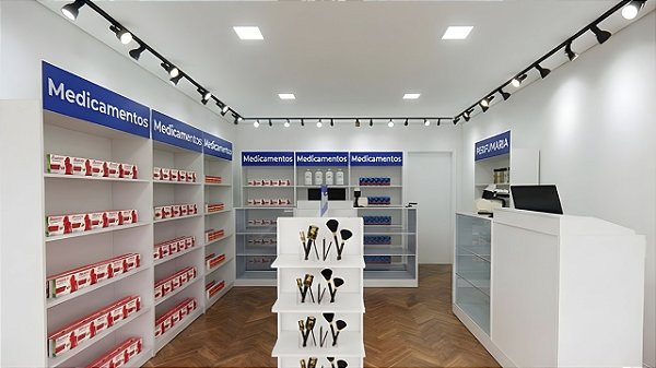 Loja Pronta Farmácia para Operar em 1 Dia - Móveis e Expositores Pronta Entrega - 7.210 off ou 7.931 em 10x no cartão - Ouras opções whats 11997612721
