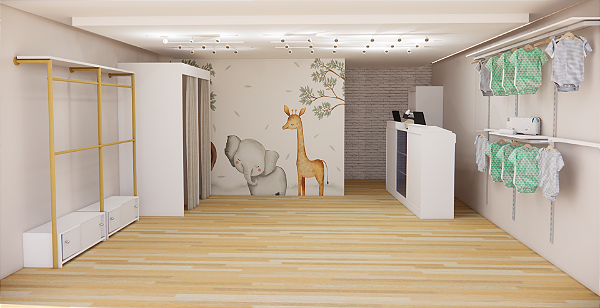 Kit Loja Pronta Boutique Infantil Baby Completa Estrutura Profissional | R$ 4.835,00 à vista ou 5.318,00 em 10x sem juros