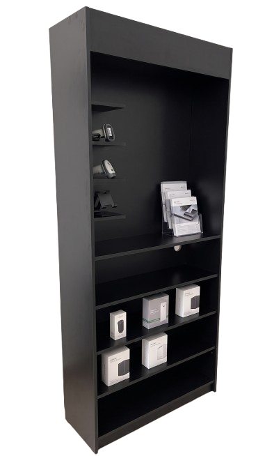 Totem Caixa de Pagamento Autoatendimento Mercadinho MDF 15mm - 1,85 x 92 x 32 - Modelo A AutoMart - Preço de Fabrica