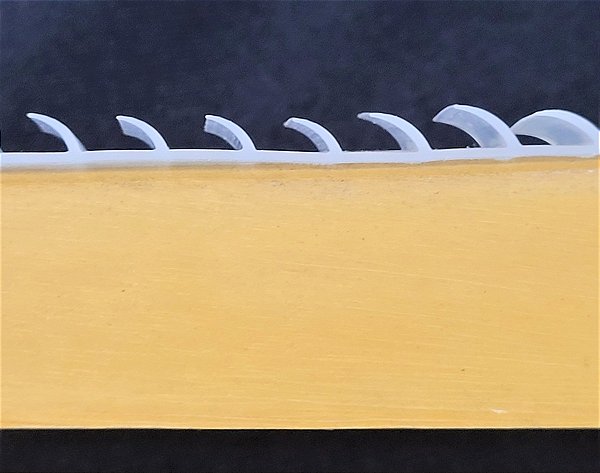 100 Antiderrapante para cabides de  silicone - Adesivo 3M - Universal - 9 cm comp. x 1 cm Largura - Pronta entrega
