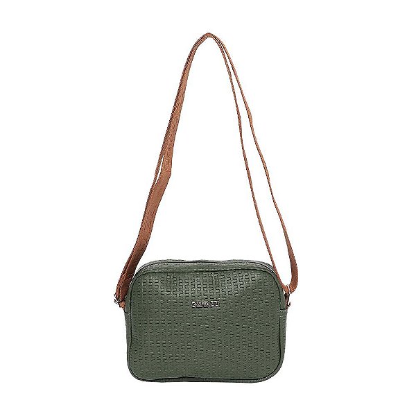 Bolsa de Couro Griffazzi Verde Oliva