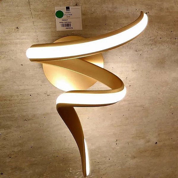 ARANDELA Bella RE007 FLUIRE Hastes de Led Moderno / Clicar Aqui - Play