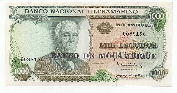 Cédula de Moçambique  - 1000 Escudos