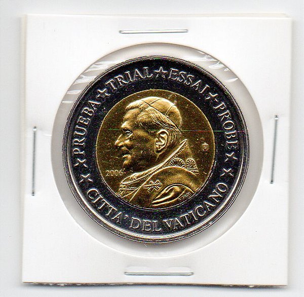 Moeda fantasia do Vaticano - 2 Euros - 2006