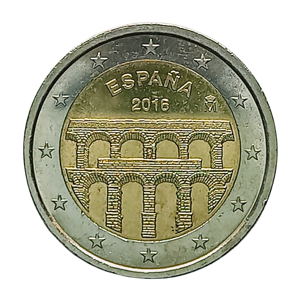 Moeda de 2 Euros da Espanha - 2016