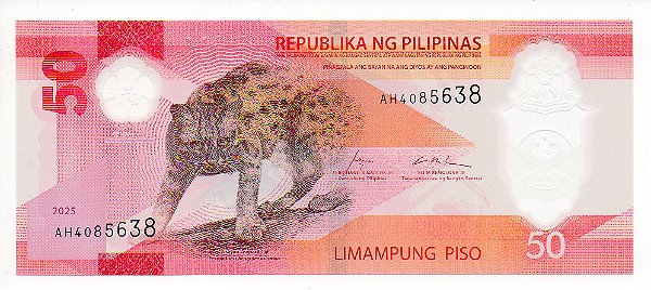 Cédula das Filipinas - 50 Piso