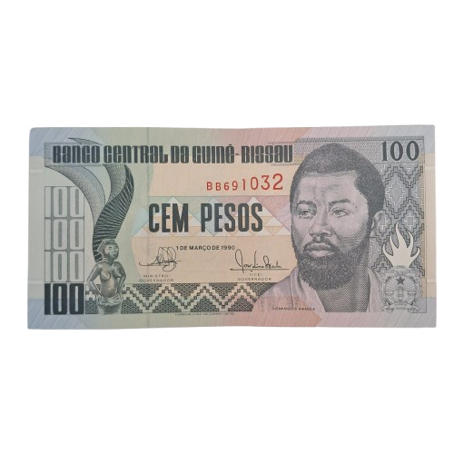 Cédula da Guiné Bissau - 100 Pesos