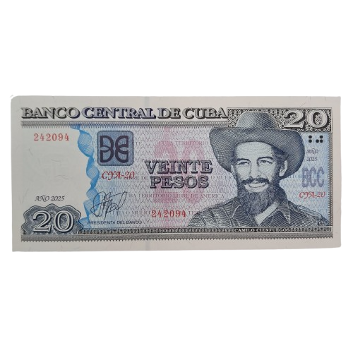 Cédula de Cuba - 20 Pesos