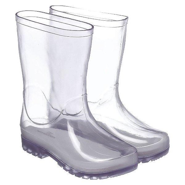 Galocha Infantil Transparente Bota de Chuva Unissex - Kids na Net - A sua  Loja online de Produtos Infantis e bebês