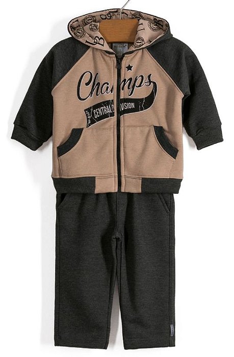 Conjunto infantil moletom flanelado champs - Up Baby - Kids na Net - A sua  Loja online de Roupas de Crianças e Bebês