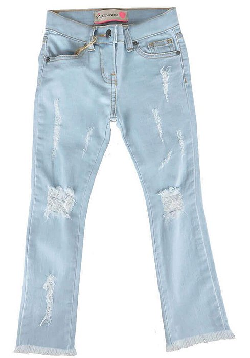 calça jeans preta feminina infantil